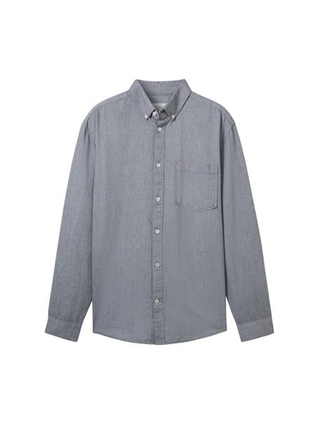 Hemd mit Brusttasche navy chambray