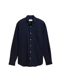 Hemd mit Brusttasche navy