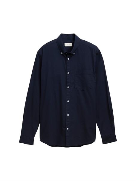 Hemd mit Brusttasche navy