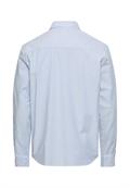 Hemd mit Brusttasche und 2-Wege Stretch stormy blue