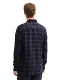 Hemd mit Karomuster navy tonal check