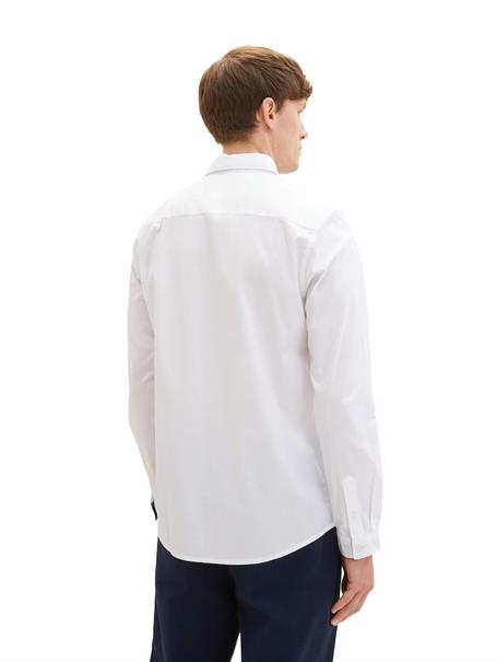 Hemd mit Kentkragen white