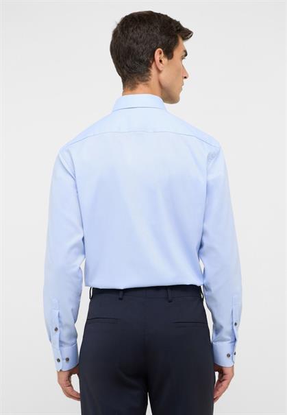 Hemd Natté Langarm hellblau