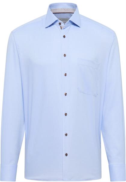 Hemd Natté Langarm hellblau