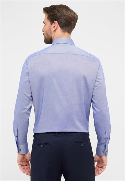 Hemd Natté Langarm navy
