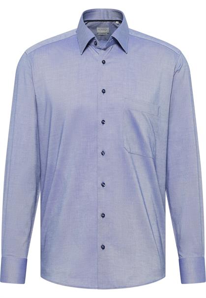 Hemd Natté Langarm navy