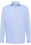 Hemd Oxford Langarm blau