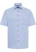 Hemd Panama Kurzarm blau