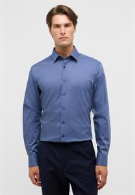 Hemd Popeline Langarm denim