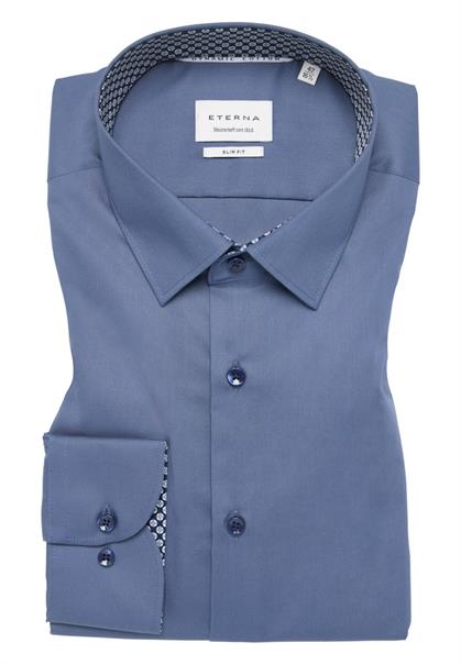 Hemd Popeline Langarm denim