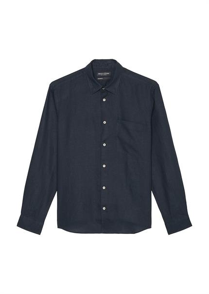 Hemd regular dark navy