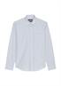 Hemd regular multi-soft blue