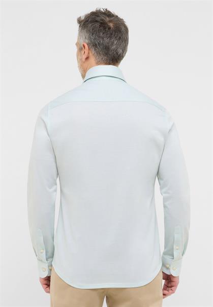 Hemd Single-Jersey Langarm grün