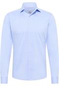 Hemd Single-Jersey Langarm hellblau