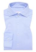 Hemd Single-Jersey Langarm hellblau