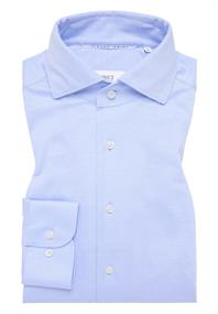 Hemd Single-Jersey Langarm hellblau