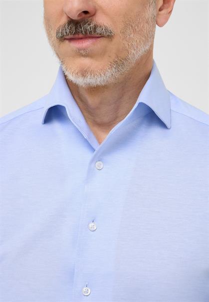 Hemd Single-Jersey Langarm hellblau