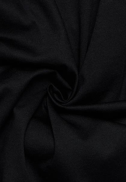 Hemd Single-Jersey Langarm schwarz