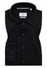 Hemd Single-Jersey Langarm schwarz