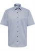Hemd Twill Kurzarm blau