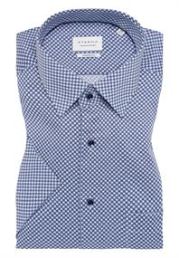Hemd Twill Kurzarm blau