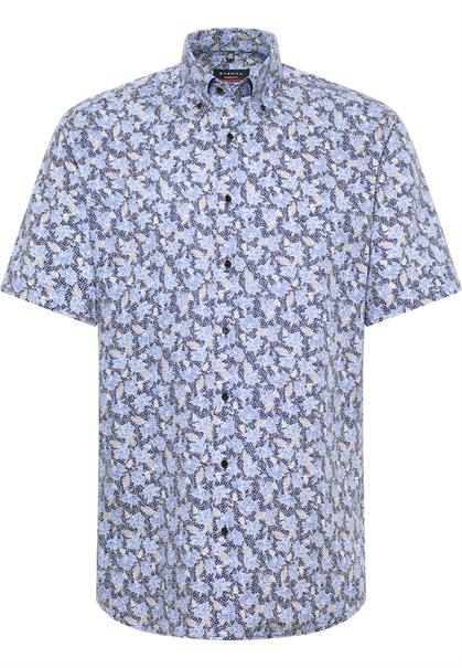 Hemd Twill Kurzarm blau