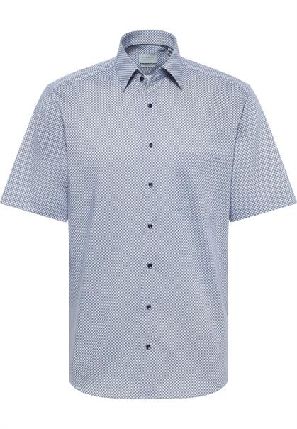 Hemd Twill Kurzarm blau