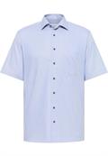 Hemd Twill Kurzarm mittelblau