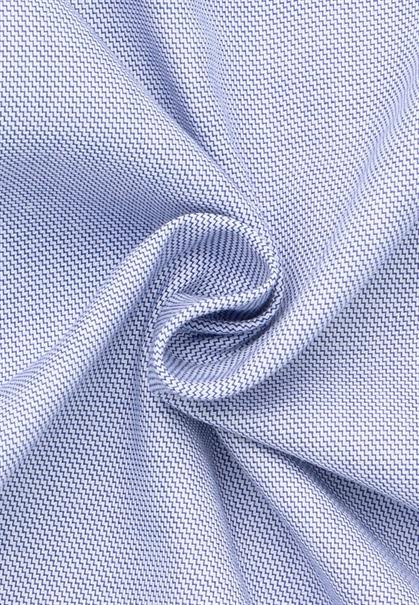 Hemd Twill Kurzarm mittelblau