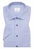 Hemd Twill Kurzarm mittelblau
