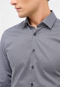 Hemd Twill Langarm anthrazit