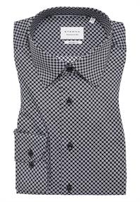 Hemd Twill Langarm anthrazit