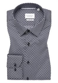 Hemd Twill Langarm anthrazit