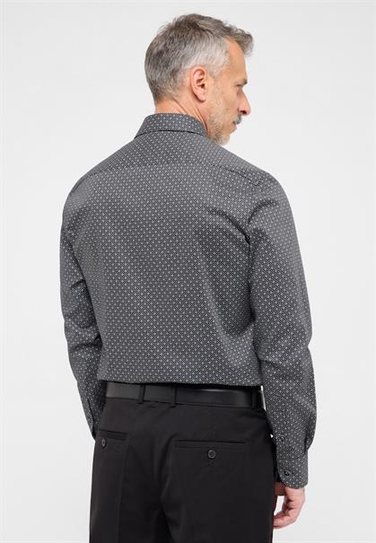 Hemd Twill Langarm anthrazit