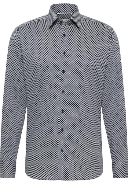 Hemd Twill Langarm anthrazit