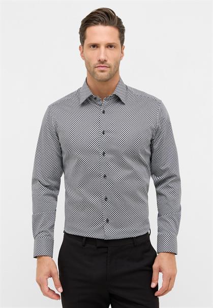 Hemd Twill Langarm anthrazit