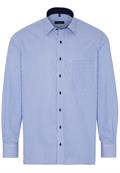 Hemd Twill Langarm blau