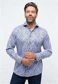 Hemd Twill Langarm blau