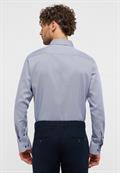 Hemd Twill Langarm blau