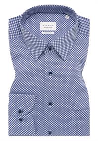 Hemd Twill Langarm blau