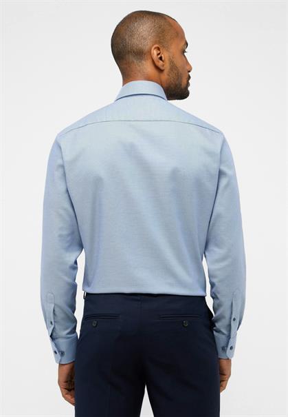 Hemd Twill Langarm blau