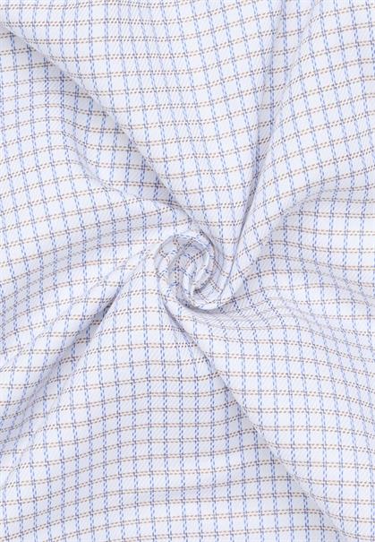 Hemd Twill Langarm blau