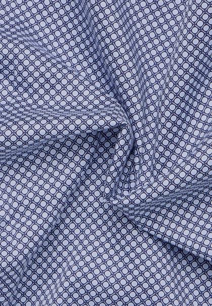 Hemd Twill Langarm blau