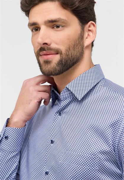 Hemd Twill Langarm blau