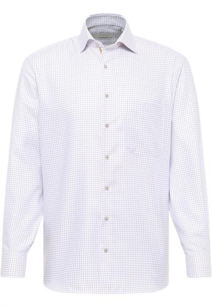 Hemd Twill Langarm blau