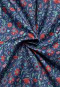 Hemd Twill Langarm dunkelblau
