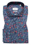 Hemd Twill Langarm dunkelblau