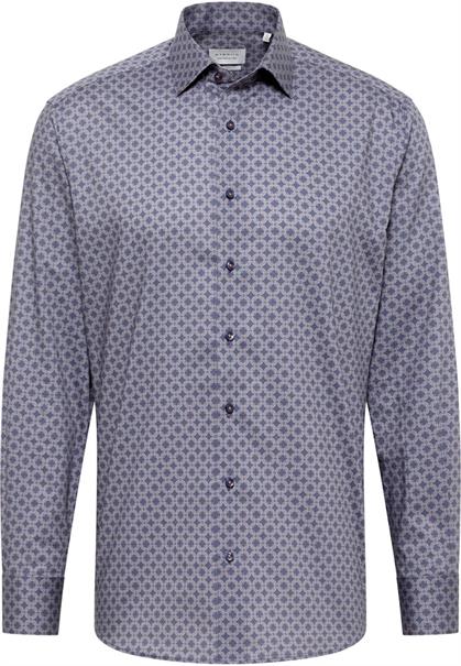 Hemd Twill Langarm dunkelblau