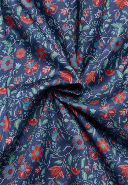 Hemd Twill Langarm dunkelblau
