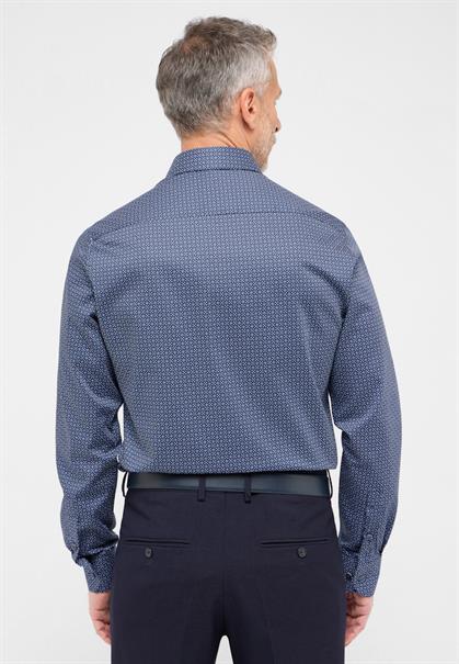 Hemd Twill Langarm dunkelblau
